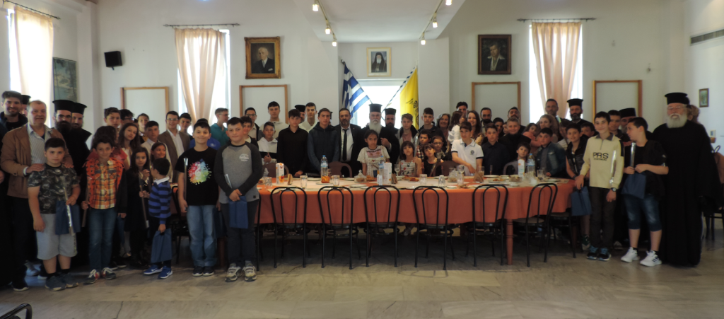 Συνάντηση Ιερωνύμου με τους Ιερόπαιδες στο "Παπαδοπούλειο" Πνευματικό Κέντρο