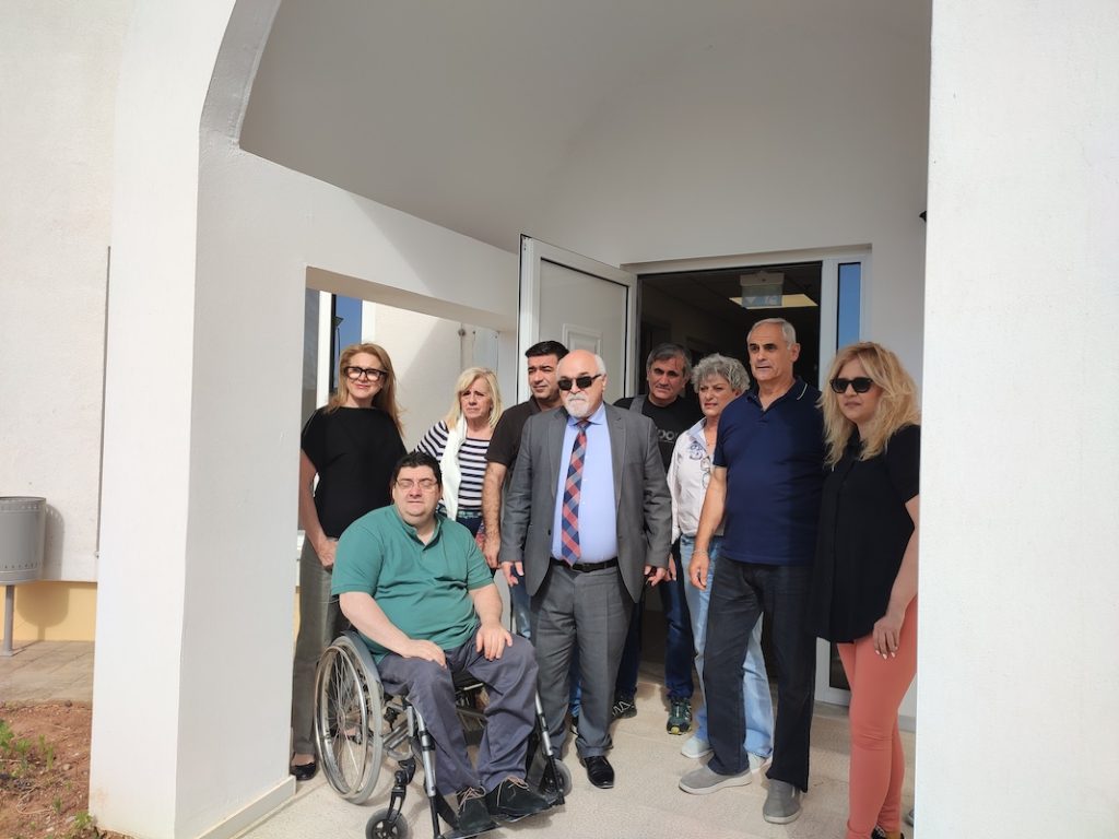 Στο ΕΚΑΜΕ Αιγίου ο πρόεδρος της Εθνικής Συνομοσπονδίας Ατόμων με Αναπηρία