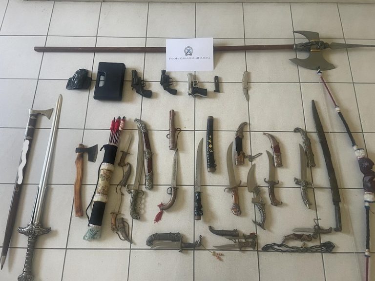Συνελήφθη άνδρας στην Αιγιάλεια για παράβαση της νομοθεσίας περί όπλων