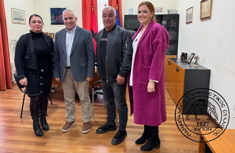 Συνάντηση της Προέδρου του Π.Γ.Σ. με το Δήμαρχο Αιγιάλειας