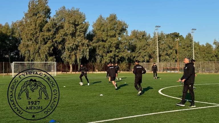 Παναιγιάλειος: Αγιασμός και η πρώτη επίσημη προπόνηση της ομάδας στο Δημοτικό Στάδιο Αιγίου