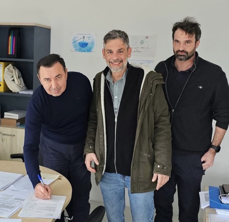 Υπεγράφη η σύμβαση για την εύρυθμη λειτουργία του Βιολογικού Καθαρισμού Αιγίου για τα έτη 2025-2027