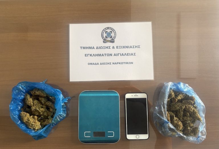 Σύλληψη ανηλίκου για διακίνηση ναρκωτικών