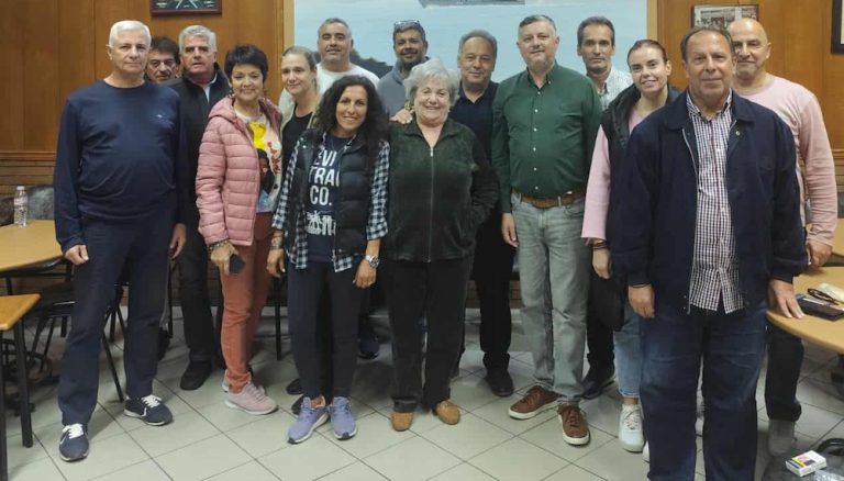 Συνάντηση Ανδρέα Σοφέτη με υποψήφια μέλη του για το νέο Δ.Σ. της ΔΗΜ.Τ.Ο. Αιγιαλείας