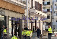 Ξεκίνησε η πλακόστρωση στην οδό Μητροπόλεως στο Αίγιο