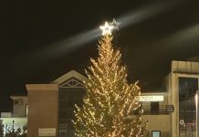 Φωταγώγηση Χριστουγεννιάτικου δέντρου στην Πλατεία Αγίας Λαύρας στο Αίγιο