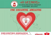 Εθελοντική Αιμοδοσία στο Κέντρο Υγείας Ακράτας
