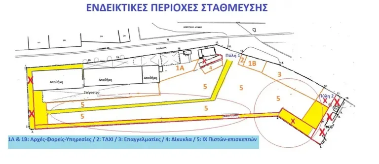 Ανοιχτό για στάθμευση οχημάτων τις ημέρες των εορτασμών της Παναγίας Τρυπητής, το παλιό λιμάνι Αιγίου