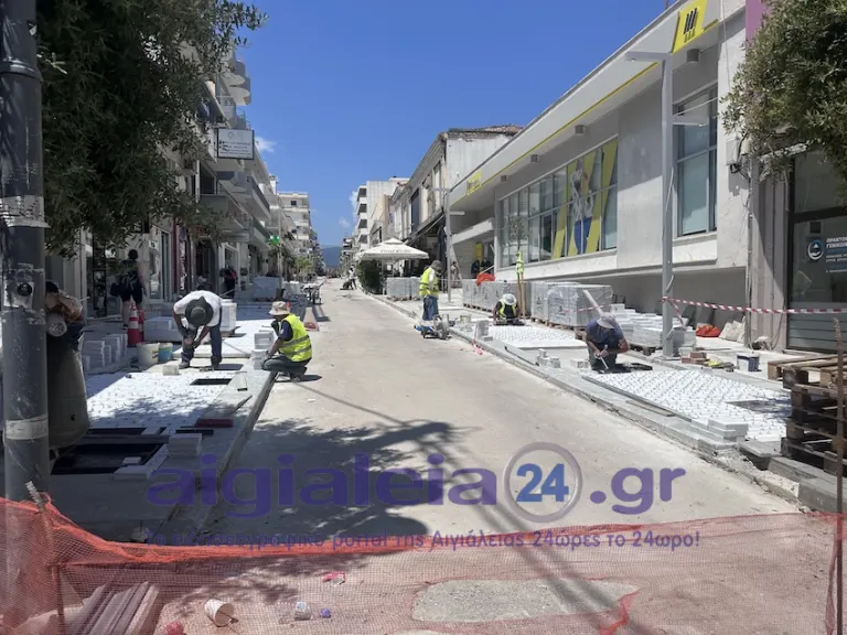 Τρίμηνη παράταση- μονόδρομος για την ανάπλαση στην οδό Μητροπόλεως Αιγίου