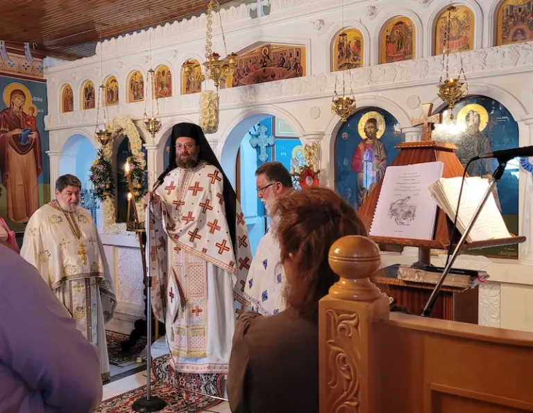 Με λαμπρότητα τιμήθηκε η μνήμη του Αγίου Νικοδήμου στο Λόπεσι Κουνινάς