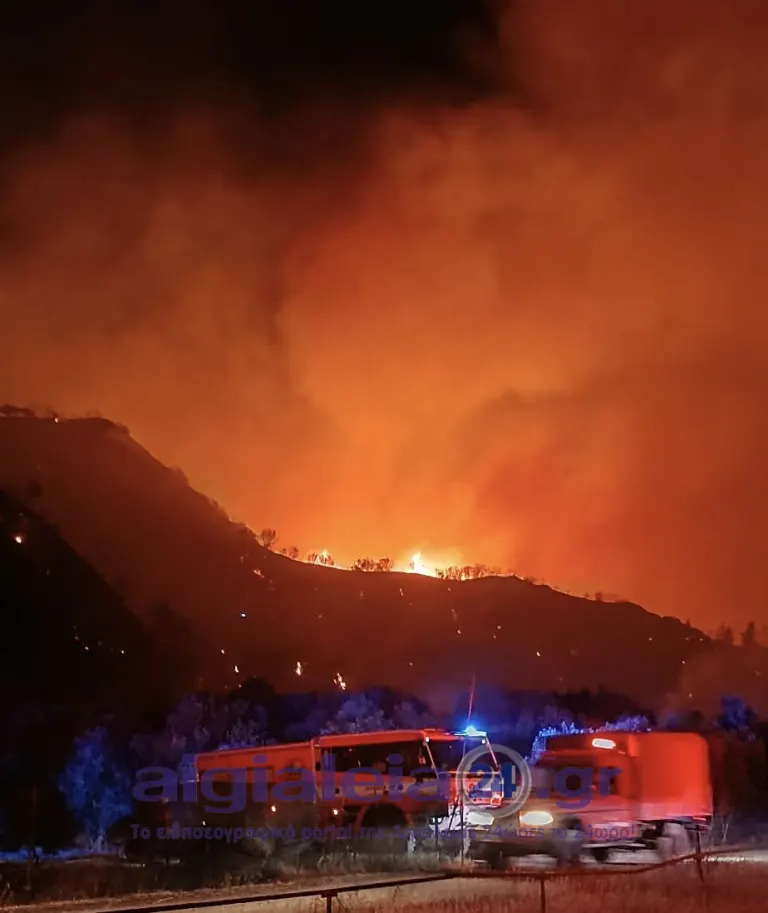 Συνάντηση στο Υπουργείο Πολιτικής Προστασίας για τις ζημιές από την πυρκαγιά σε Νέο Ερινεό και Συμπολιτεία
