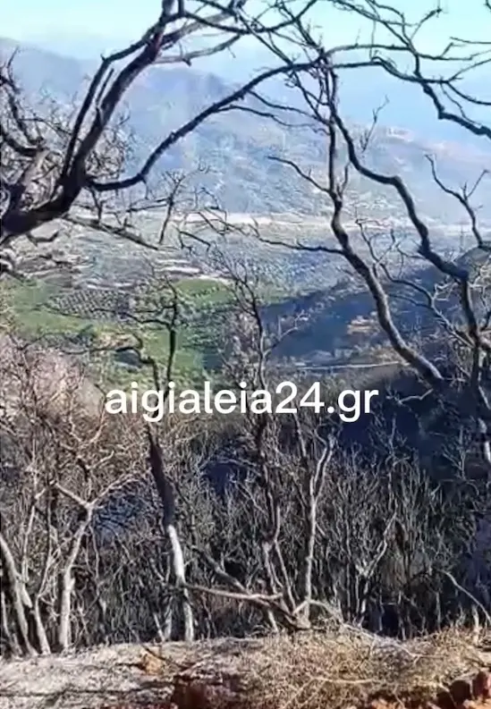 Σε επιφυλακή ο μηχανισμός Πολιτικής Προστασίας Αιγιάλειας – Οι πρώτες βροχές και οι πυρόπληκτες περιοχές