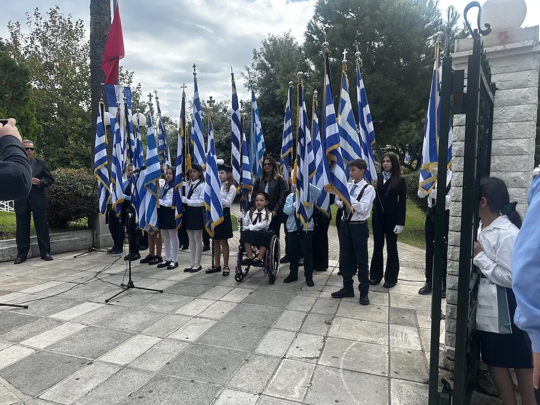 Με συγκίνηση, εθνική υπερηφάνεια και σεβασμό στους ήρωες του Έπους του ’40 η κατάθεση στεφάνων στα Υψηλά Αλώνια Αιγίου