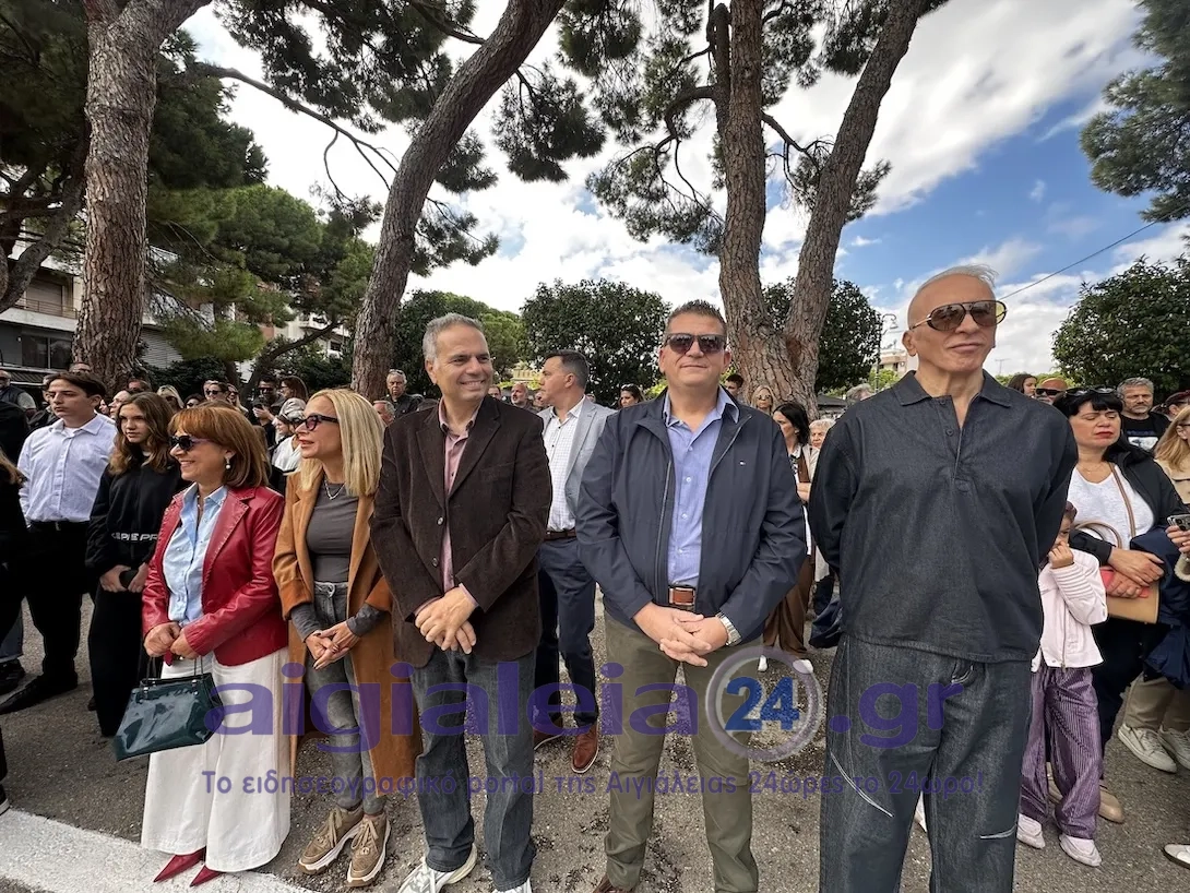 Με συγκίνηση, εθνική υπερηφάνεια και σεβασμό στους ήρωες του Έπους του ’40 η κατάθεση στεφάνων στα Υψηλά Αλώνια Αιγίου