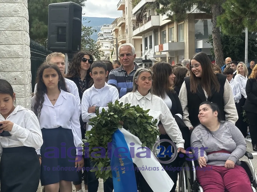 Με συγκίνηση, εθνική υπερηφάνεια και σεβασμό στους ήρωες του Έπους του ’40 η κατάθεση στεφάνων στα Υψηλά Αλώνια Αιγίου