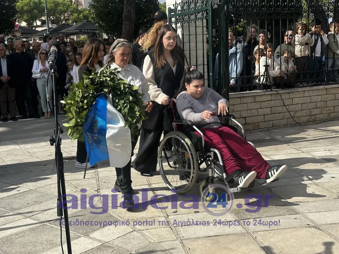 Με συγκίνηση, εθνική υπερηφάνεια και σεβασμό στους ήρωες του Έπους του ’40 η κατάθεση στεφάνων στα Υψηλά Αλώνια Αιγίου