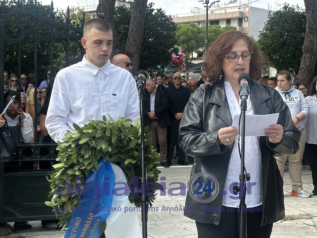Με συγκίνηση, εθνική υπερηφάνεια και σεβασμό στους ήρωες του Έπους του ’40 η κατάθεση στεφάνων στα Υψηλά Αλώνια Αιγίου