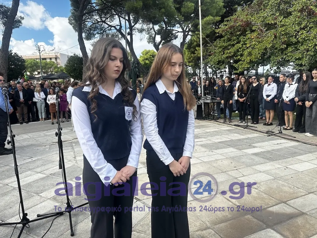 Με συγκίνηση, εθνική υπερηφάνεια και σεβασμό στους ήρωες του Έπους του ’40 η κατάθεση στεφάνων στα Υψηλά Αλώνια Αιγίου