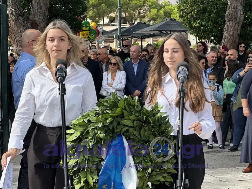 Με συγκίνηση, εθνική υπερηφάνεια και σεβασμό στους ήρωες του Έπους του ’40 η κατάθεση στεφάνων στα Υψηλά Αλώνια Αιγίου