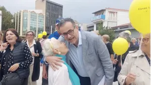 Το Αίγιο πλημμύρισε  χαμόγελα στον περίπατο  για την τρίτη ηλικία