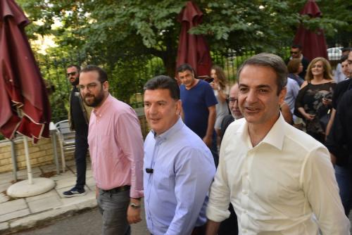 Mitsotakis sto Aigio